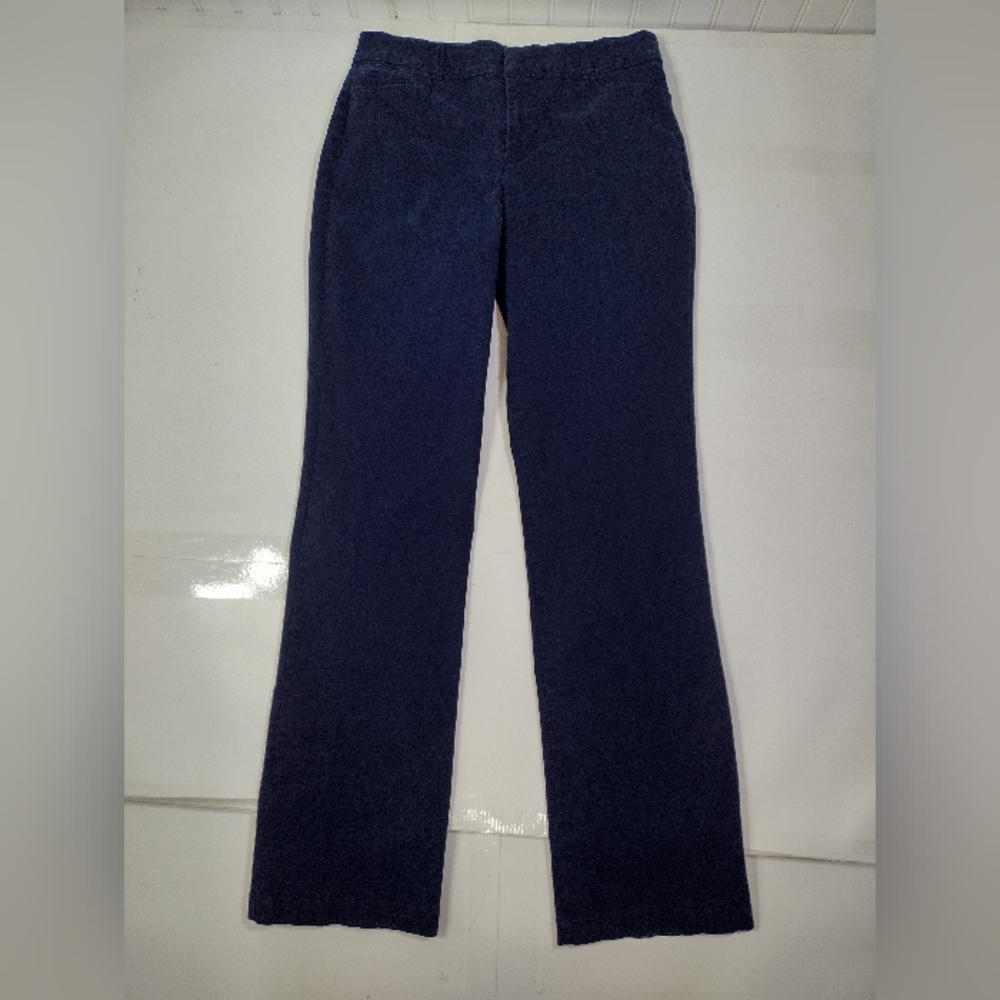 Gloria Vanderbilt Dark Blue Straight Leg Pants Missy